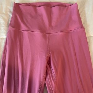 pink lululemon align 25 inch leggings size 6